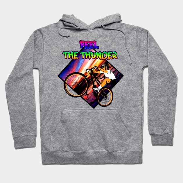 FEEL THE THUNDER Hoodie by zzzozzo